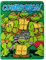 Northwest Nickelodeon's Teenage Mutant Ninja Turtles, Cowabunga Dudes Fleece-Überwurfdecke, 116,8 x 152,4 cm, Mehrfarbig