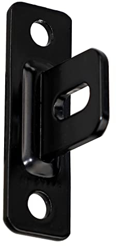 Zaunhalter Zaunbefestigung Zaun Halterung Montagehalter Anschraubplatte Verzinkt Schwarz