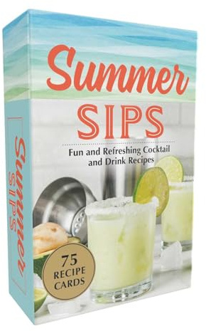 Summer Sips: Fun and Refreshing Cocktail and Drink Recipes (Seasonal Cocktail Recipes Card Set)