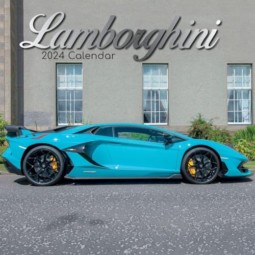 Lamborghini 2024 – 16-Monatskalender: Original The Gifted Stationery Co. Ltd [Mehrsprachig] [Kalender] (Wall-Kalender)