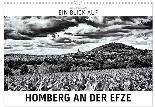 Ein Blick auf Homberg an der Efze (Wandkalender 2026 DIN A3 quer), CALVENDO Monatskalender: Ein ungewohnter Blick in harten Schwarz-Weiß-Bildern auf Homberg an der Efze in Nordhessen. (CALVENDO Orte)