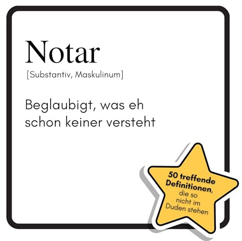 Notar: Beglaubigt, was eh schon keiner versteht. Das lustige Geschenkbuch für Mann, Frau, Kollege, Freund zu Geburtstag, Weihnachten