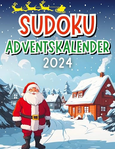 Sudoku Adventskalender 2024: Weihnachtskalender für Senioren mit 72 Sudoku (Leicht bis Schwer) inklusive Lösungen | drei Rätsel täglich bis ... für Papa, Mama, Opa, Oma, Onkel und Tante