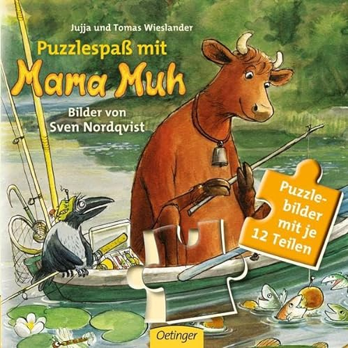 Puzzlespaß mit Mama Muh: Puzzlebilder mit je 12 Teilen