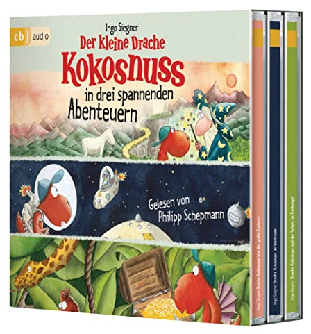 Der kleine Drache Kokosnuss in drei spannenden Abenteuern: Der kleine Drache Kokosnuss und der große Zauberer - Der kleine Drache Kokosnuss im ... im Dschungel (Hörbuch Sonderausgaben, Band 2)