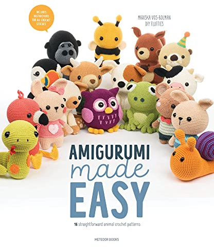 Amigurumi Made Easy: 16 Straightforward Animal Crochet Patterns