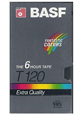 BASF T120 6h VHS Tape Extra Qualität