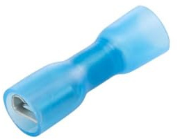HELLA 8KW 732 567-003 Leitungsverbinder - blau - von: 1.5mm² - bis: 2.5mm² - Flachsteckhülse - 6,3 x 0,8