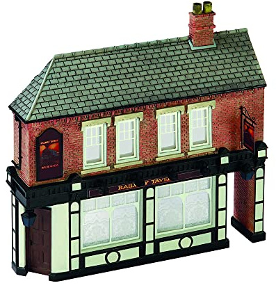 Bachmann 44-206 Scenecraft Low Relief Corner Pub (Pre-Built)