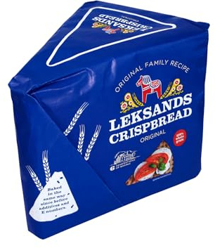 Leksands Crispbread Original Family Recipe 200g | Traditional Swedish rye crispbread baked to an authentic family recipe. Light, crispy texture perfect for toppings.