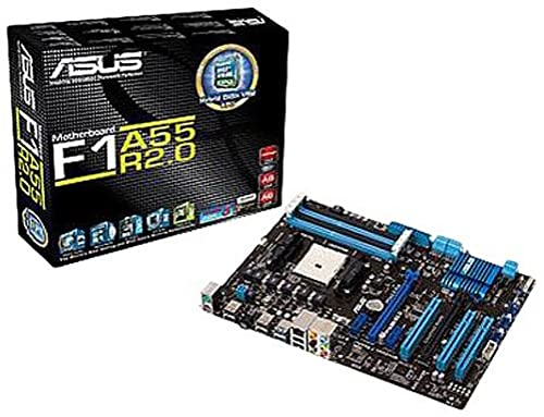 Asus Scheda madre F1A55 R2.0 (AMD A55 FCH, DDR3, 6 x S-ATA 300, ATX, PCI-Express 2.0, USB 3.0, Socket FM1)