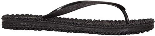 Ilse Jacobsen HORNBÆK | Cheerful01 | Flip Flops with Glitter | Black | 38 EU