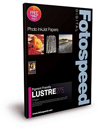 Fotospeed PF Lustre Photo Media 6x4 Paper 275gsm - 100 Sheets