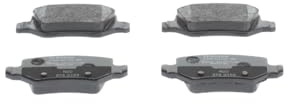Bosch BP1490 - Auto Bremsbeläge hinten - 1 Set mit 4 Bremsbelägen | Bosch-Qualität - für weniger Bremsgeräusche und Bremsstaub - ECE-R90 zertifiziert - kupferfrei