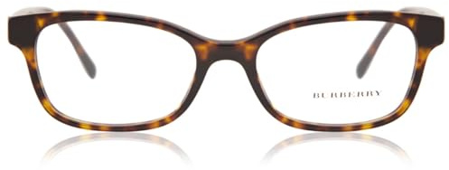 Burberry Women's Optical Frame Acetate Havana Frame/Transparent Lens Non-Polarized Glasses 52 0