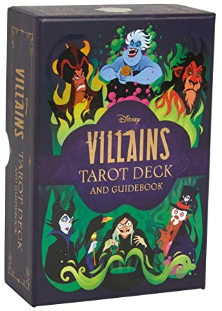 Disney Villains Tarot Deck and Guidebook | Movie Tarot Deck | Pop Culture Tarot