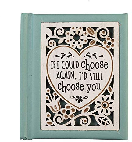 History & Heraldry Woodcuts Sentiment Mini Quotation Book If I Could Choose Again