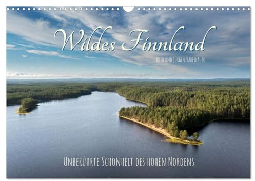 Wildes Finnland (Wandkalender 2026 DIN A3 quer), CALVENDO Monatskalender: Atemberaubende Landschaften und wilde Tiere des hohen Nordens (CALVENDO Natur)