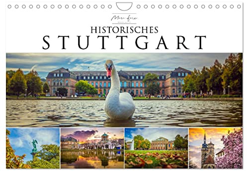 Historisches Stuttgart 2026 (Wandkalender 2026 DIN A4 quer), CALVENDO Monatskalender: Stuttgarts historische Innenstadt (CALVENDO Orte)