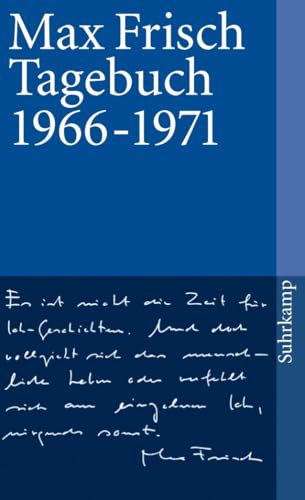 Tagebuch 1966–1971 (suhrkamp taschenbuch)