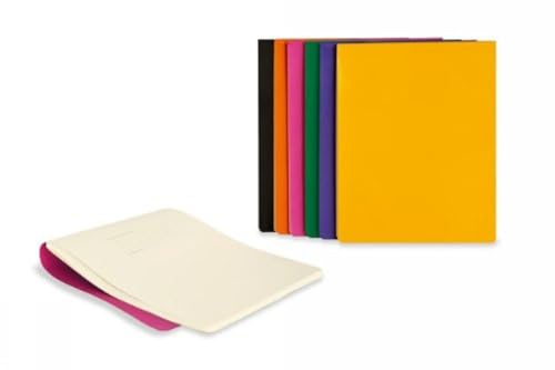 Moleskine Volant Notizbuch Nachfüllpackung (für iPad 3&4 Cover, Volant Journals Nachfüllpackung, 2er Set Notizbücher Kindle 4/P, Soft Cover, 13 x 21 cm, 96 Seiten) hellviolett