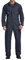 Dickies Herren Deluxe Blended Coverall Arbeitsanzug, Dunkles Marineblau, 2X Hoch