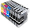 ESMOnline 10 komp. Druckerpatronen als Ersatz zu Brother LC-980 LC-985 LC-1100 für MFC 250 255 290C 295 490 5490CN 5890CN 5895CW 6490CW 6890CDW 790CW 795CW 990CW J265W J410 J415W J615W