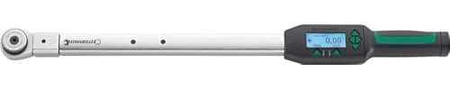 Stahlwille 96501620 713R Electronic Sensotork Tightening Angle Torque Wrench with Reversible Ratchet Insert Tool, 608mm Length