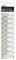 Unique Party 62139 - Silver Polka Dot Paper Straws, Pack of 10