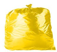 Bristol Tool Company Yellow Heavy Duty Refuse Sack 18 x 29 x 39 (160g) 200 Liners