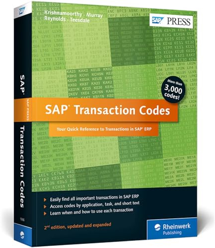SAP Transaction Codes: Your Quick Reference to Transactions in SAP ERP