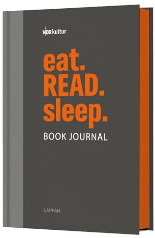 eat.READ.sleep - Das Book Journal: Offizielles Lesetagebuch zum Podcast | Handliches A5-Format mit zwei Lesebändchen
