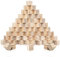 Kurtzy Small Wooden Cubes (60 Pack) - 2 x 2 x 2cm (0.79 x 0.79 x 0.79 inch) Wood Cubes - Natural Unfinished Pine Wood Blocks - Educational Craft Cubes for DIY, Stamps, Art & Crafts, Puzzles, Numbers