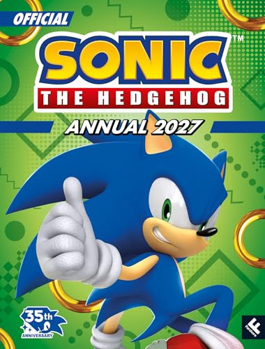 Sonic The Hedgehog Annual 2027: Over 25 puzzles, the ideal action-packed gift for 5–9 year old fans of the Sonic the Hedgehog games, films and TV – Brand New for 2026!
