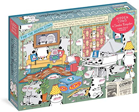Hidden Cows: 1,000 Piece (Workman Puzzles)