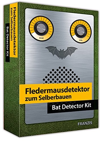FRANZIS 65276 - Fledermausdetektor zum Selberbauen - Belauschen Sie die Natur mit moderner Elektronik, inkl. bestückter Platine und 68-seitigem Handbuch (Lötbausatz)