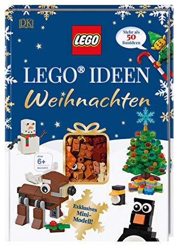 LEGO® Ideen Weihnachten: Mehr als 50 Bauideen. Exklusives Rentier-Mini-Modell!