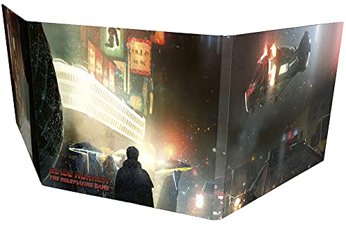 Free League Blade Runner RPG: Game Runner Screen - SciFi RPG Accessory