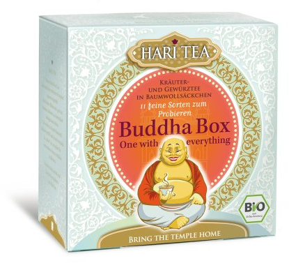 Hari Tea Buddha Box / One with everything (11 feine Sorten), 2er Pack (2 x 22 g) - Bio