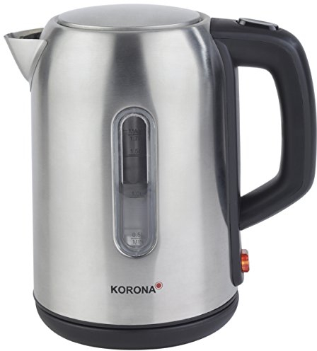 Korona 20350 Edelstahl Wasserkocher mit 1,7 Liter Fassungsvermögen