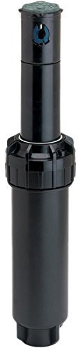 Rain Bird Série 5000 Rotatif Noir Full Circle Rotor avec buse de 3.0 GPM installé, 10,2 cm