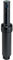Rain Bird Série 5000 Rotatif Noir Full Circle Rotor avec buse de 3.0 GPM installé, 10,2 cm