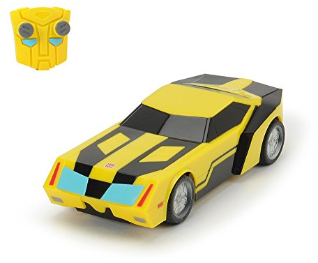 Dickie Toys 203114000 - RC Turbo Racer Bumblebee, funkferngesteuertes Transformers Fahrzeug, 18 cm