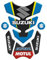 ADESIVI PARASERBATOIO TANKPAD RESINATO EFFETTO 3D - ADESIVI-STICKER 3D compatible ''SUZUKI 3 ALI 13x19,5 '' Tank Pad