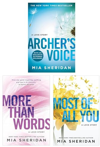 Where Love Meets Destiny Series 3 Books Collection Set ( Archer's Voice, Most of All You & More Than Words)
