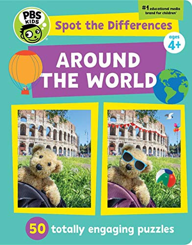 Spot the Differences: Around the World (PBS Kids): 50 Totally Engaging Puzzles