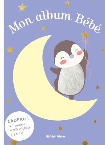 Mon album bébé (Edition 2023): Avec 1 mobile, 105 stickers, 1 toise