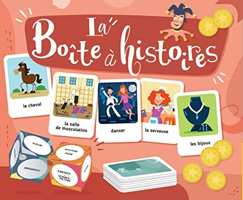 La boîte à histoires. Gamebox mit 132 Karten + Download: Le Français en s'amusant. Gamebox mit 132 Karten + Download