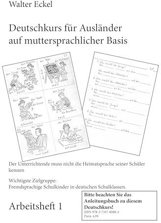 Deutschkurs für Ausländer auf muttersprachlicher Basis - Arbeitsheft 1
