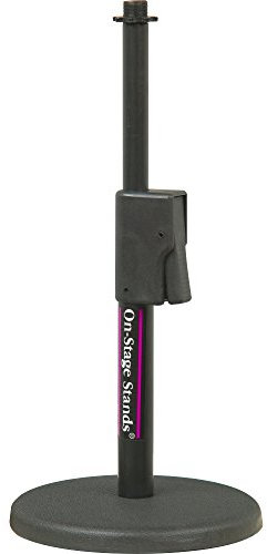 On-Stage DS7200QRB Quick-Release Adjustable Desktop Microphone Stand